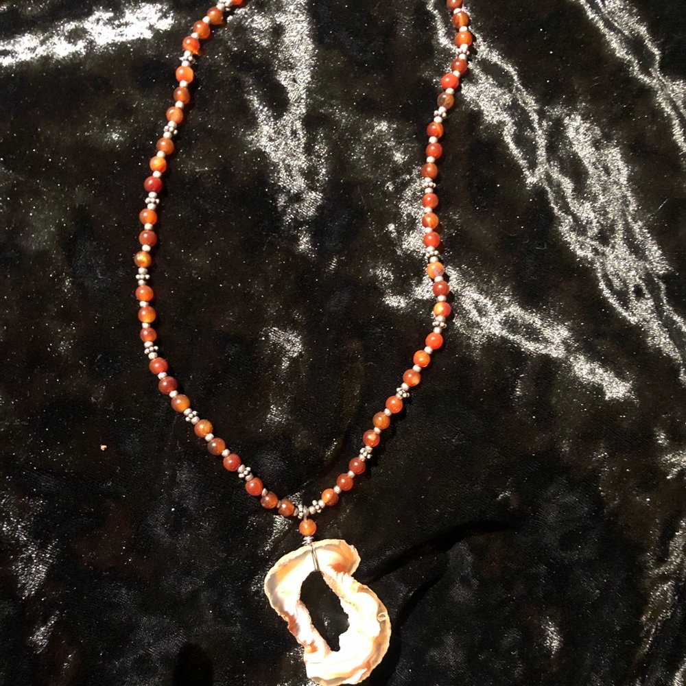 Geode necklace - Picture 2 of 4